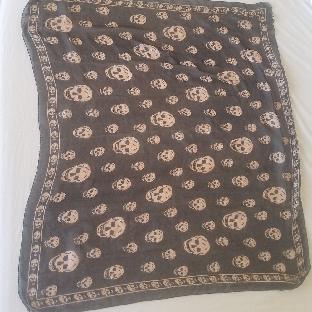 Alexander McQueen silk scarf